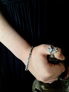 Grainne Mhaol Ring - Sterling silver skull ring