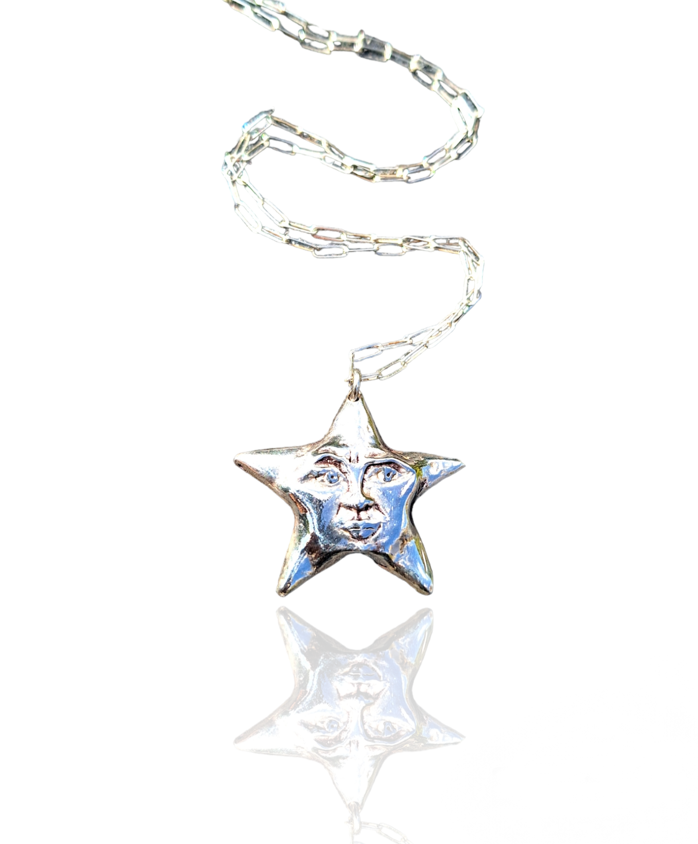 Star Boy - Sterling Silver Star Necklace