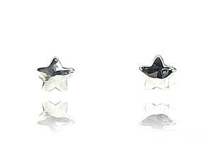 Nova Star Earrings - sterling silver ear studs