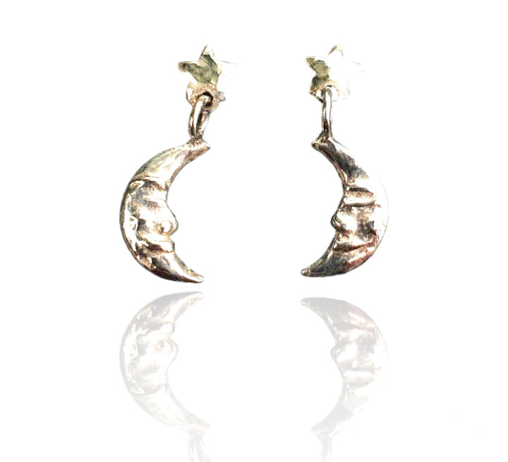 Danú drop earrings - Sterling silver