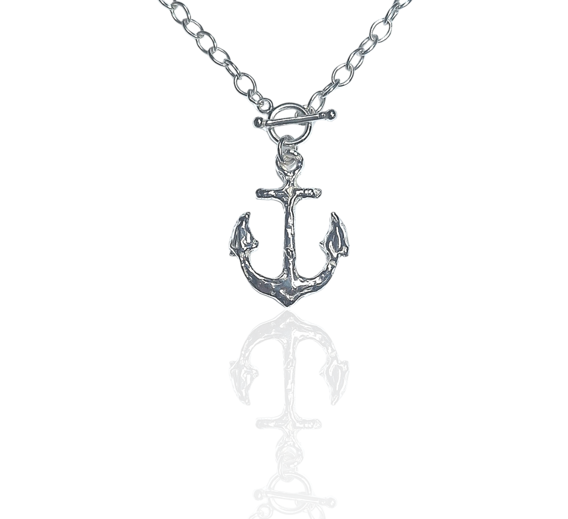 Odyssey Necklace - Sterling Silver Anchor