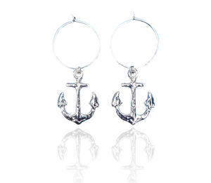 Odyssey Earrings - Sterling Silver Hoops