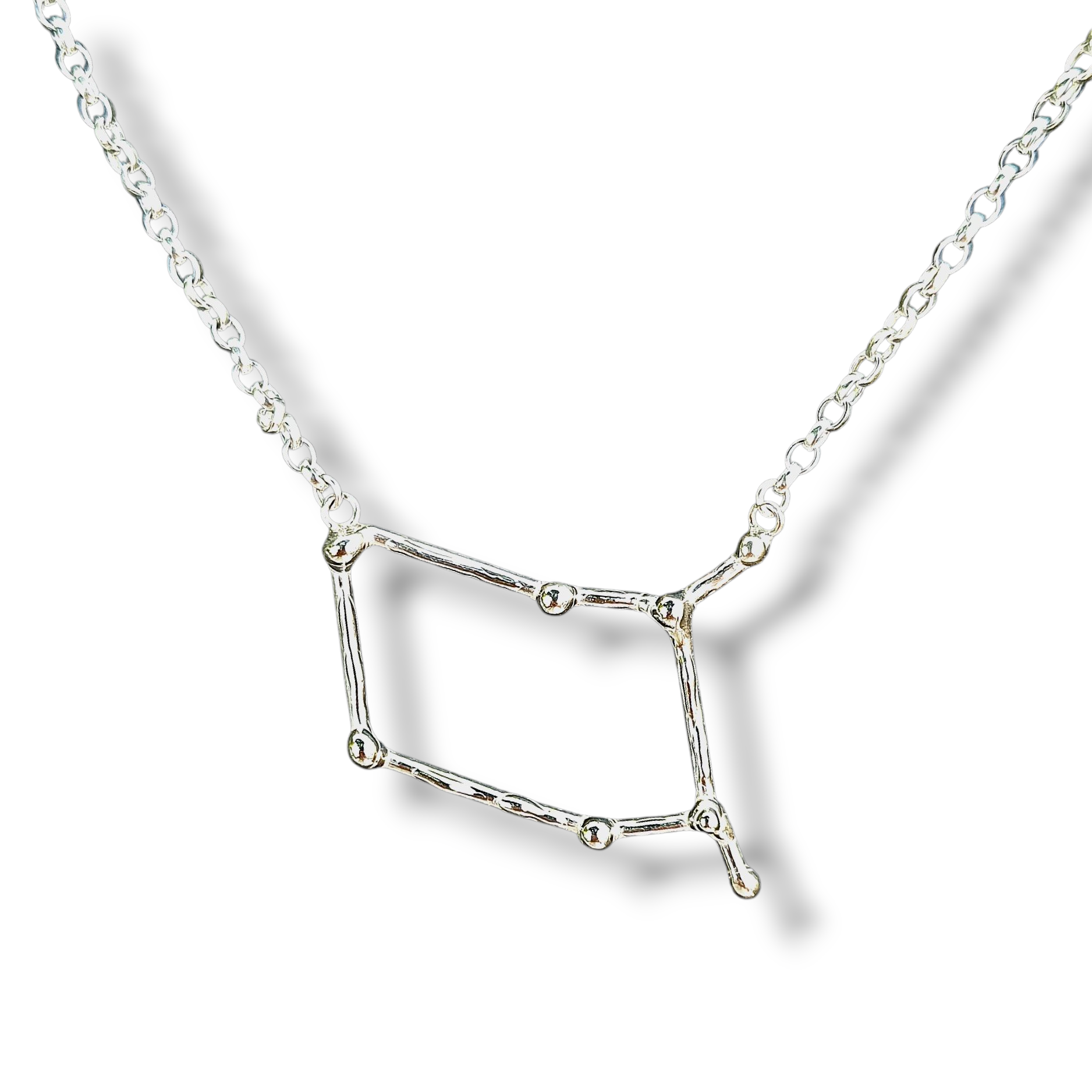 Gemini - Sterling silver zodiac necklace