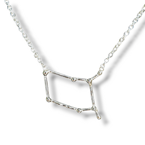 Gemini - Sterling silver zodiac necklace