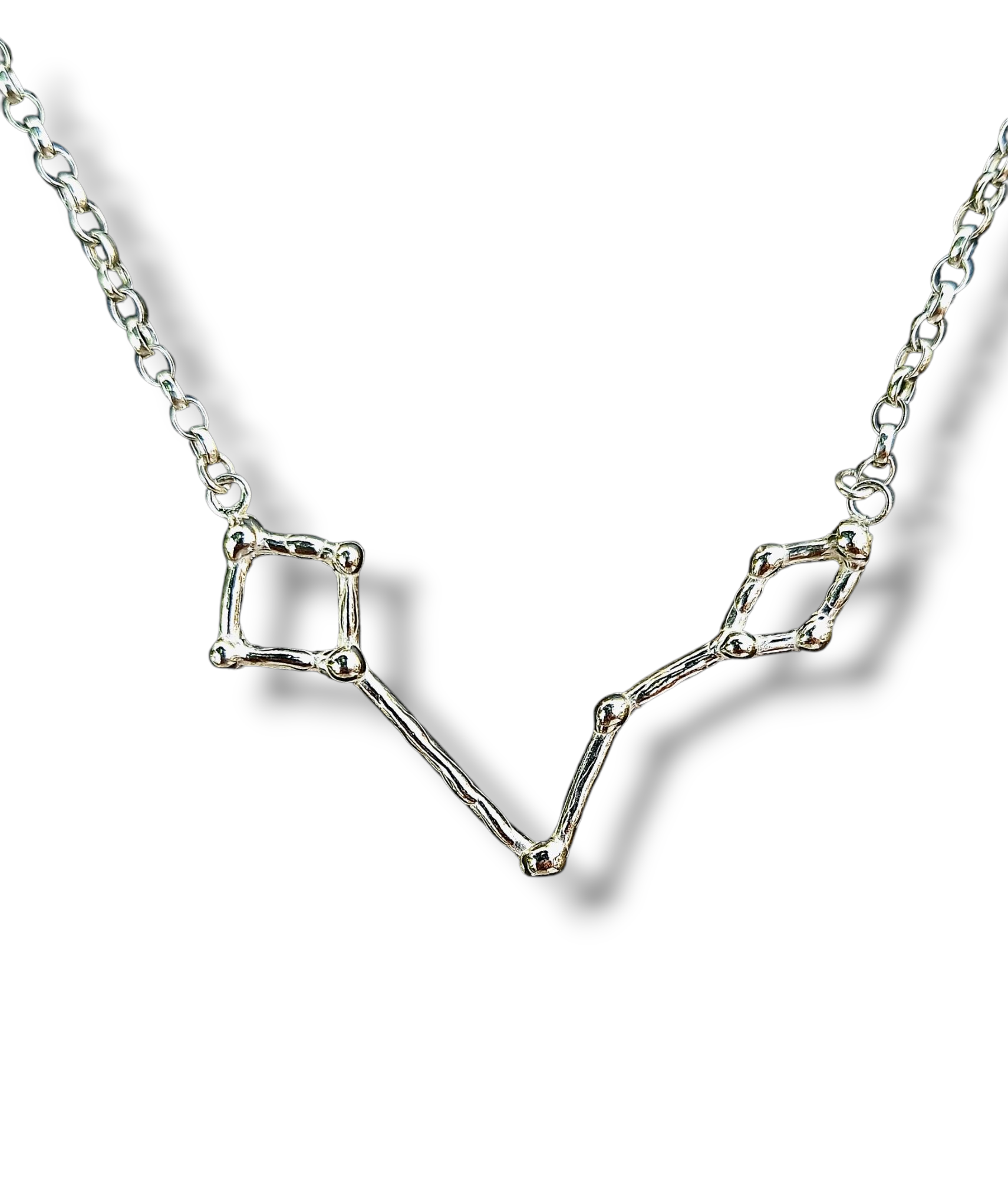 Pisces - Sterling silver zodiac necklace
