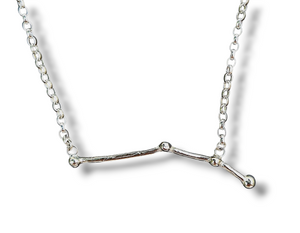 Aries - Sterling silver zodiac necklace