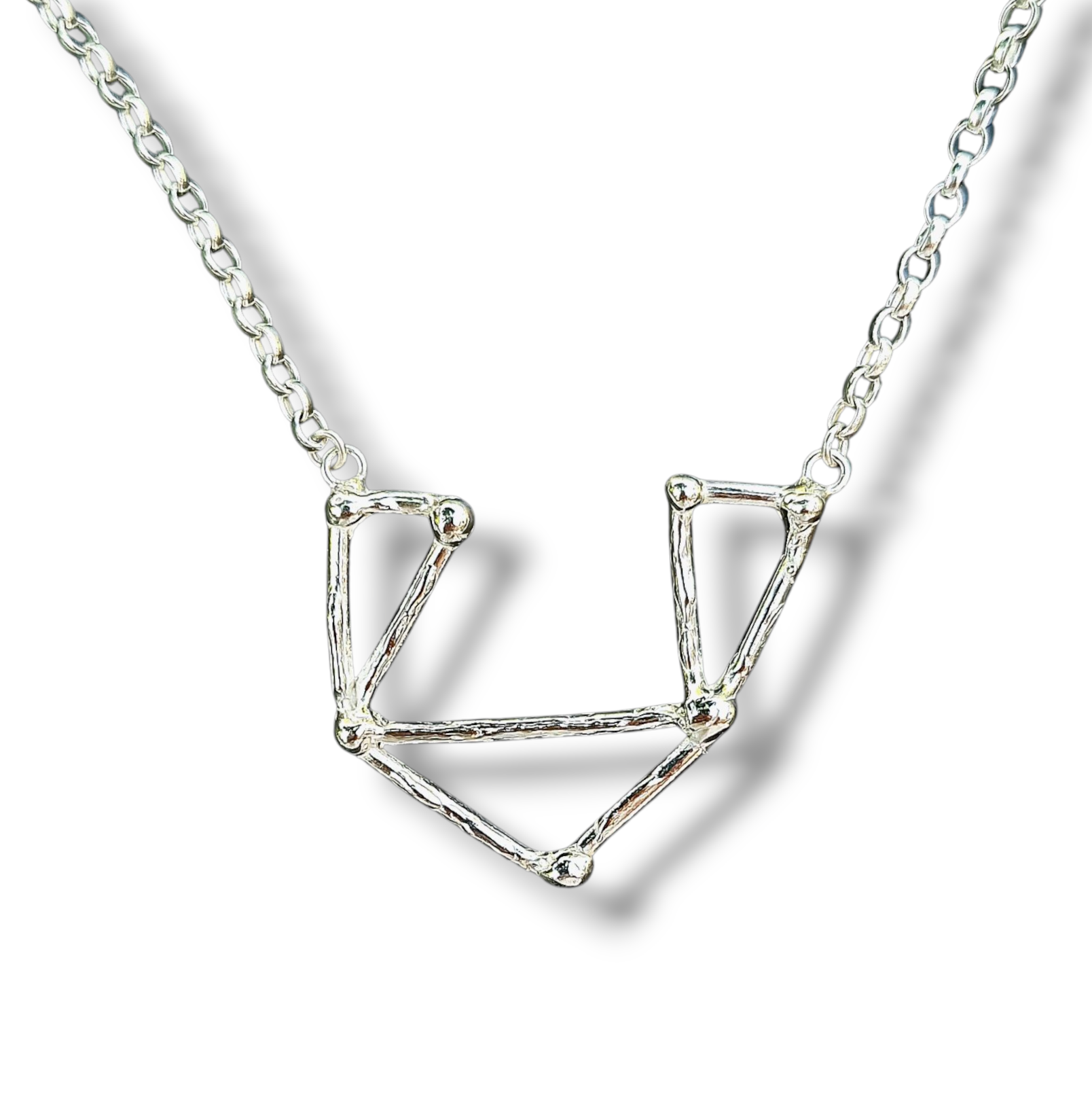 Libra - Sterling silver zodiac necklace