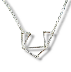 Libra - Sterling silver zodiac necklace