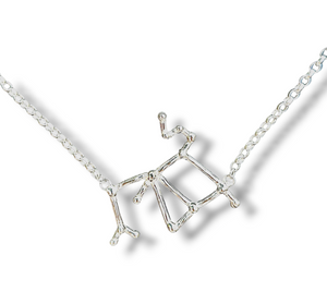 Sagittarius- Sterling silver zodiac necklace