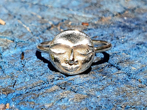 Sun Goddess ring - Sterling silver ring