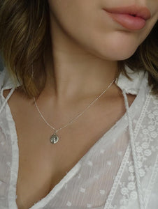 Sun Goddess pendant - sterling silver necklace