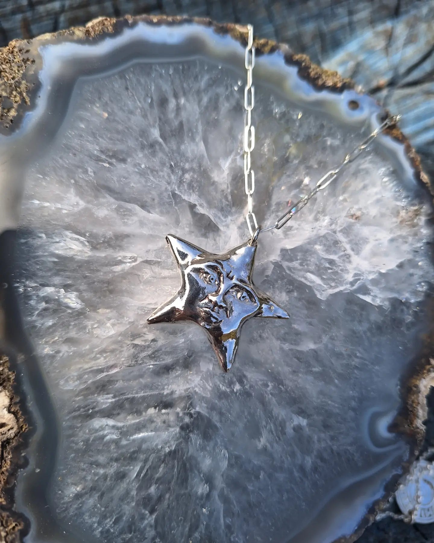Star Boy - Sterling Silver Star Necklace